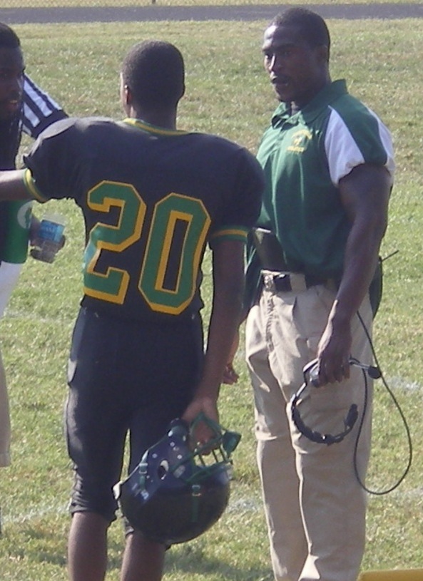 Leonte Collins on Sideline